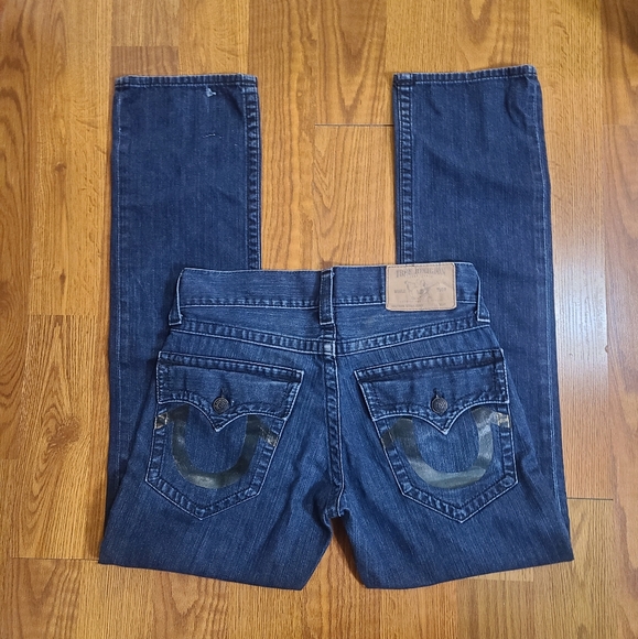 True Religion Straight Leg Jeans Size 30 - Picture 2 of 7